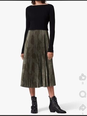 All Saints Lera Dress ($180 Retail)